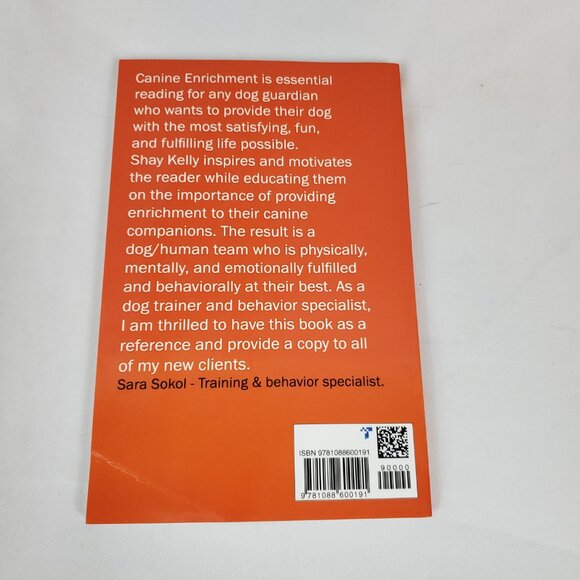 Canine Enrichment By Shay Kelly Paperback - Picture 2 of 7